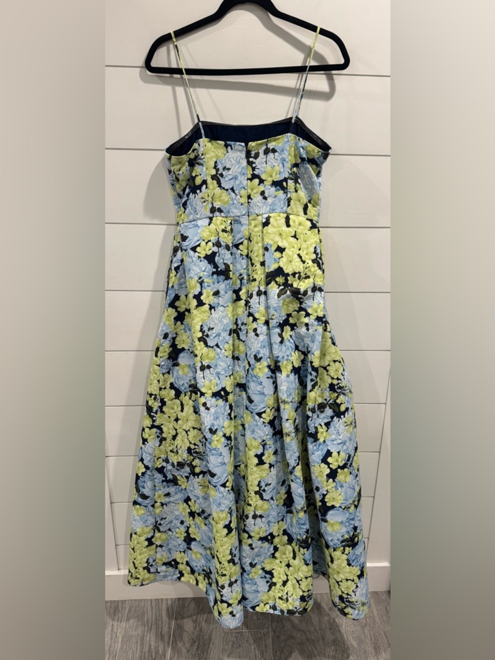 Sachin & Babi green blue floral Beau gown - Picture 9 of 9